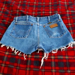 Wrangler cutoff shorts